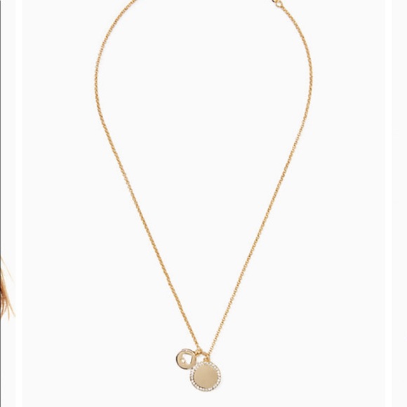 New Kate Spade spot the spade pave charm pendant - Picture 7 of 12